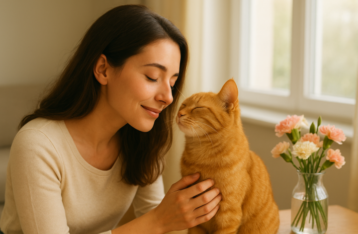 猫が教えてくれた、言葉のいらない愛